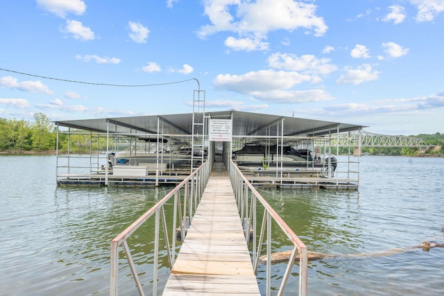 25609 Hillcrest Dr, Shell Knob, MO 65747 - dock area with a water view