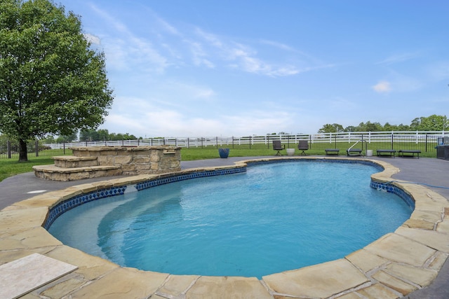 3731 S Farm Rd Unit 219, Rogersville, MO 65742 - view of swimming pool featuring a fenced backyard and a patio area