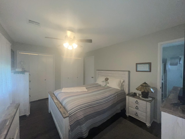 608 N Chapman St, Anderson, MO 64831 - bedroom featuring a ceiling fan