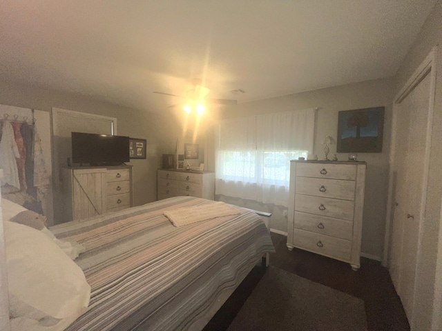 608 N Chapman St, Anderson, MO 64831 - bedroom featuring ceiling fan