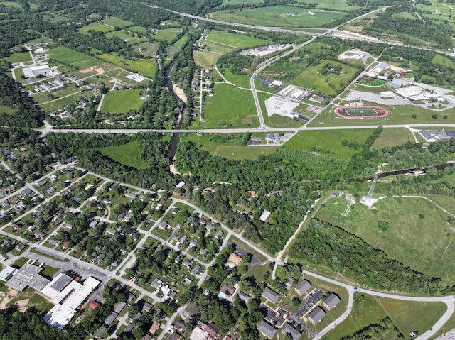 608 N Chapman St, Anderson, MO 64831 - aerial overview of property's location