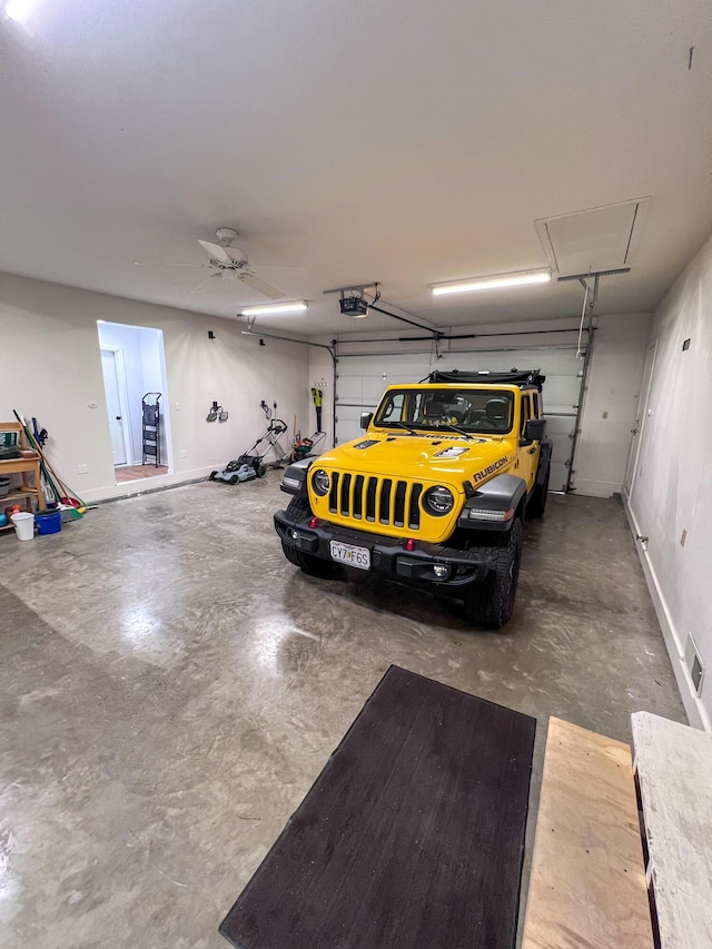 21650 Kings Loop, Hermitage, MO 65668 - garage with a garage door opener and baseboards