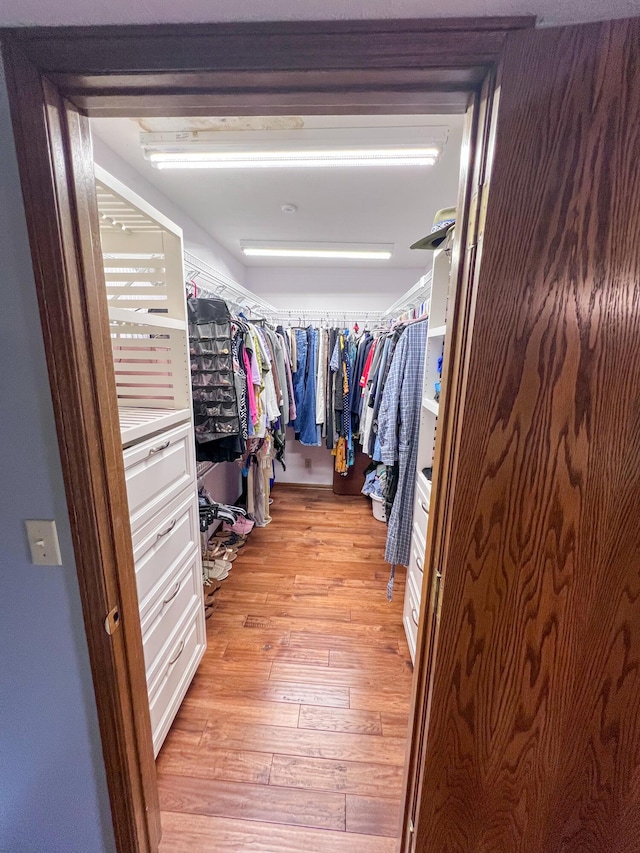 21650 Kings Loop, Hermitage, MO 65668 - walk in closet featuring light wood-type flooring