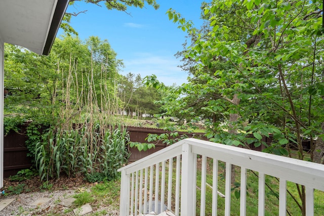 96 Samson St, Cape Fair, MO 65624 - view of wooden deck