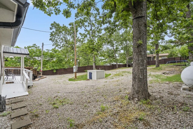96 Samson St, Cape Fair, MO 65624 - view of fenced backyard