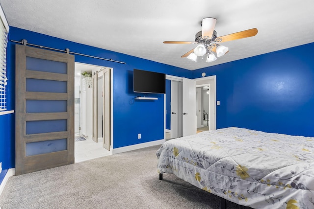 1514 W Swan St, Springfield, MO 65807 - bedroom featuring carpet floors, baseboards, and a ceiling fan