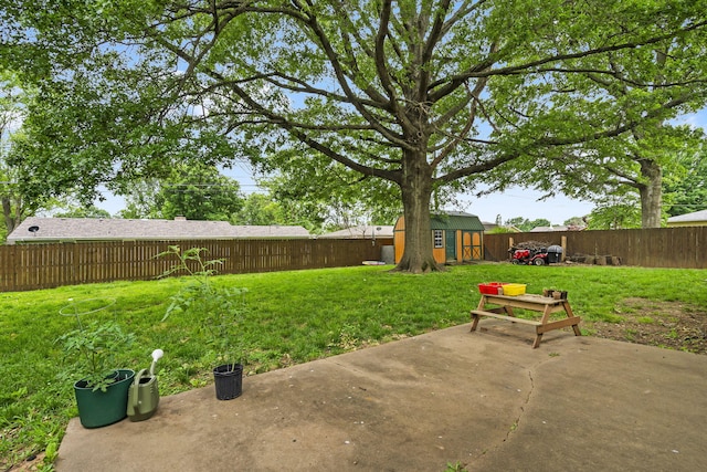 1514 W Swan St, Springfield, MO 65807 - view of yard with a patio