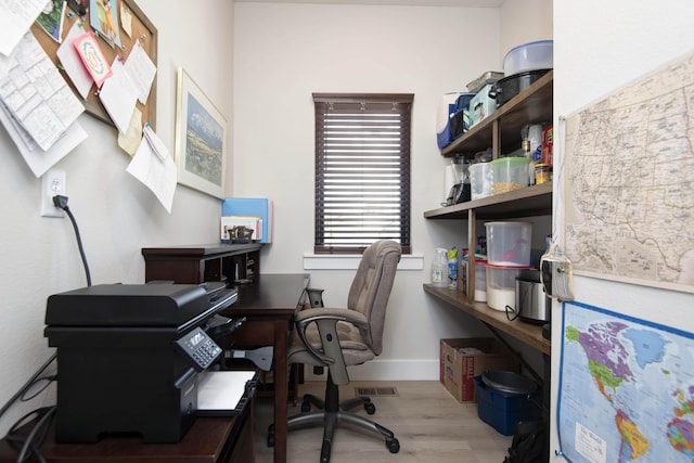 1503 W Ragweed Ct, Ozark, MO 65721 - office featuring wood finished floors and baseboards