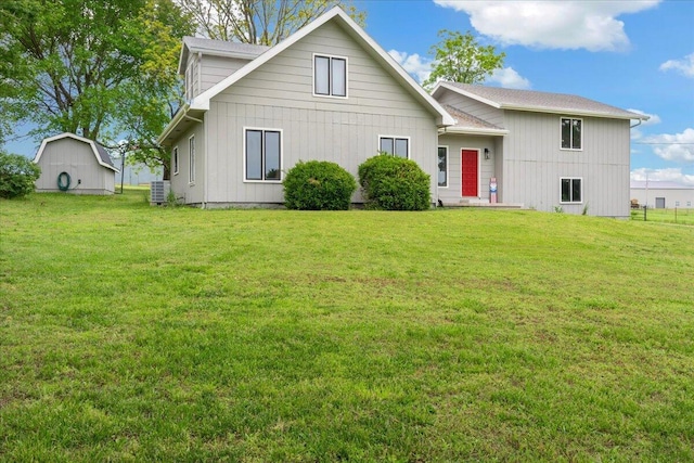 898 Short State Highway Y, Marshfield, MO 65706 - view of front facade with cooling unit and a front lawn