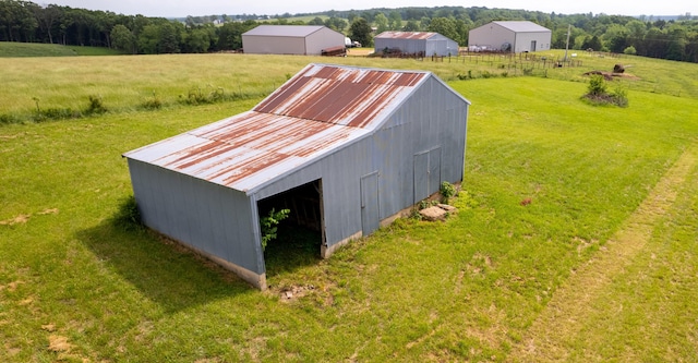 898 Short State Highway Y, Marshfield, MO 65706 - view of pole building with a lawn and a view of rural / pastoral area