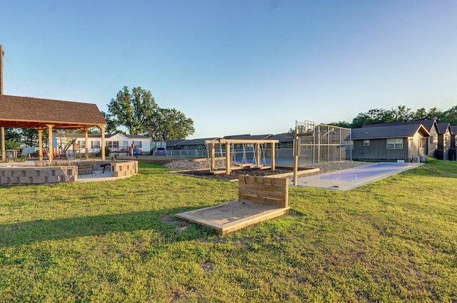 4656 W State Highway H Unit 3, Lampe, MO 65681 - view of yard with a gazebo and a residential view