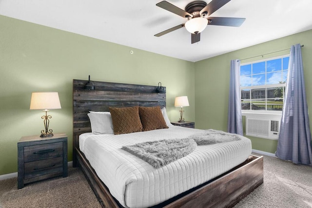 175 W Rockford Dr Unit 6, Branson, MO 65616 - bedroom featuring carpet flooring, baseboards, and ceiling fan
