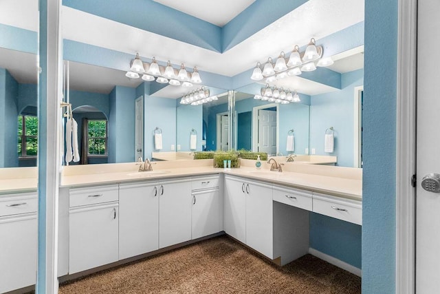 175 W Rockford Dr Unit 6, Branson, MO 65616 - full bathroom featuring double vanity and carpet floors
