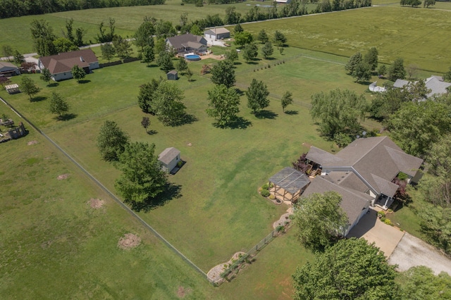 1362 Meadowview Ln, Diamond, MO 64840 - aerial view of property's location with rural landscape