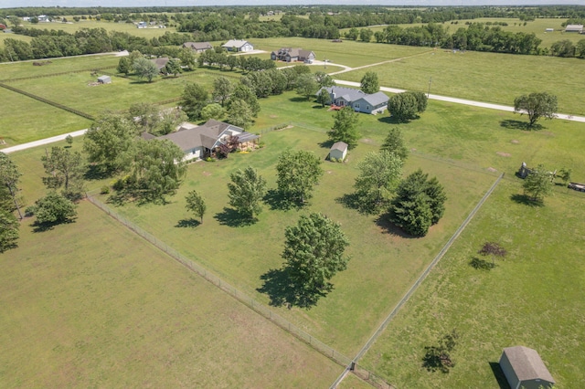 1362 Meadowview Ln, Diamond, MO 64840 - aerial overview of property's location featuring rural landscape and agricultural land