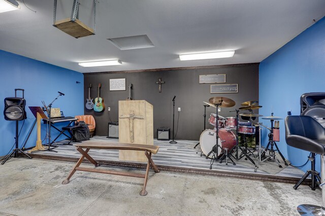 707 Lexie Ln, Carthage, MO 64836 - misc room with concrete flooring