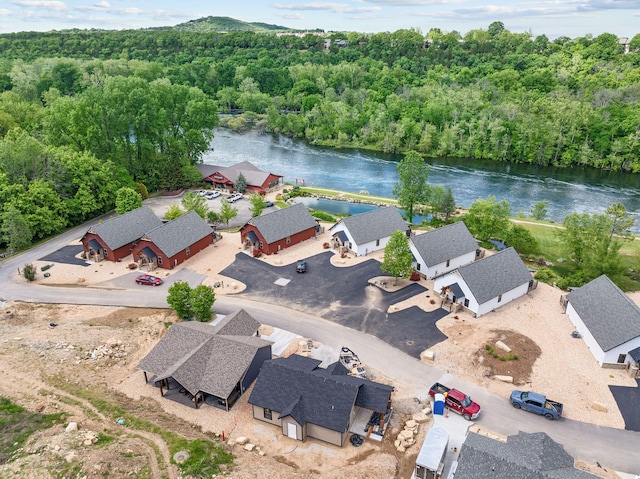 403 Lookout Flts, Branson, MO 65616 - aerial view of a heavily wooded area and a large body of water