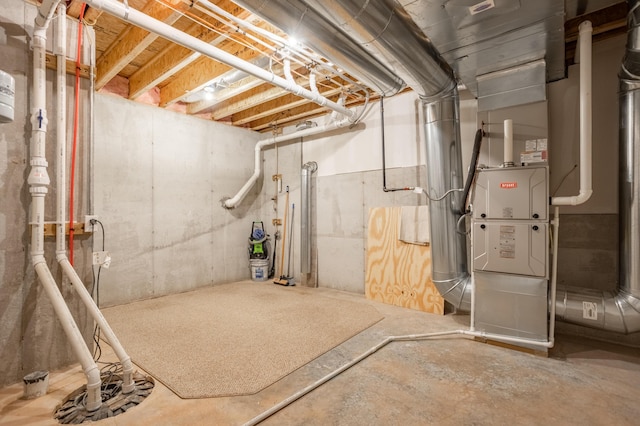4738 N Florence Ave, Ozark, MO 65721 - view of unfinished below grade area