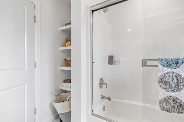 4786 E Whitman Rd, Springfield, MO 65802 - full bath with shower / bath combination with glass door