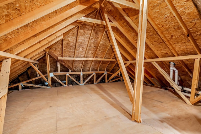 4786 E Whitman Rd, Springfield, MO 65802 - view of unfinished attic