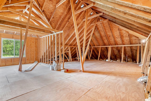 4786 E Whitman Rd, Springfield, MO 65802 - view of unfinished attic