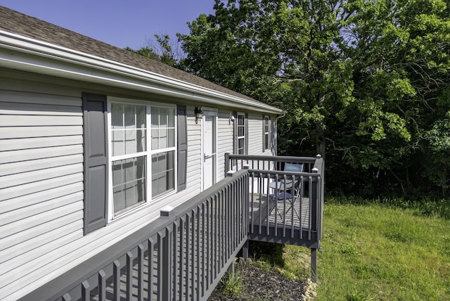 2800 State Highway Bb, Hollister, MO 65672 - view of wooden terrace