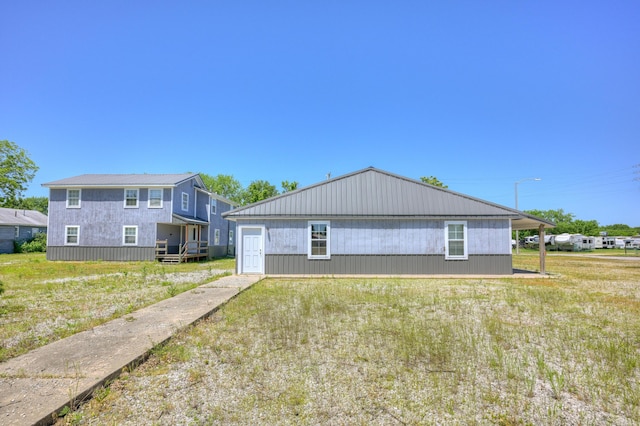 511 N E, Columbus, KS 66725 - view of rear view of house
