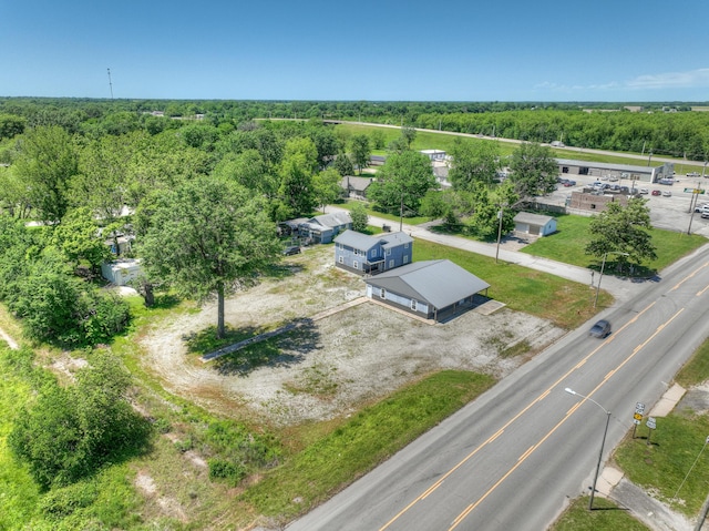 511 N E, Columbus, KS 66725 - bird's eye view of a heavily wooded area