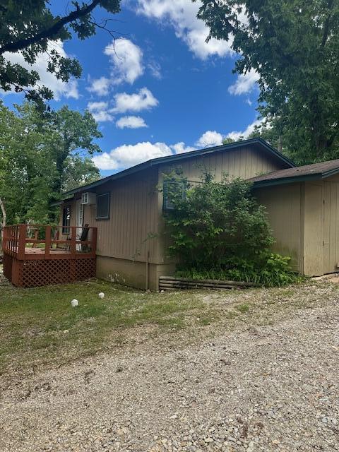 TBD Kings Cove Ln Unit 16, Reeds Spring, MO 65737 - view of property exterior featuring a wooden deck