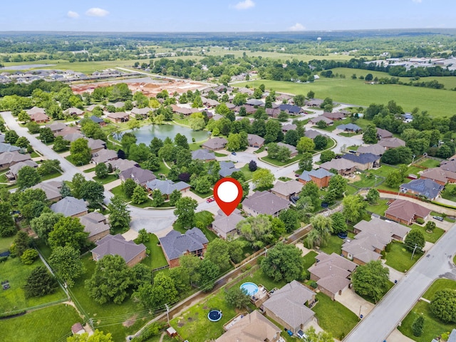 604 N Cascades Dr, Nixa, MO 65714 - aerial view of residential area