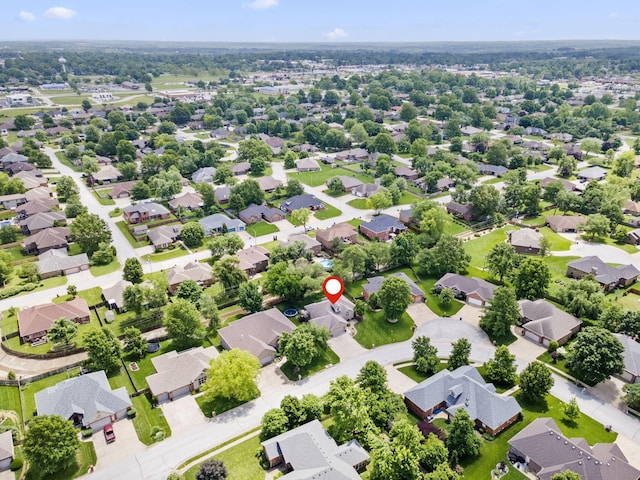 604 N Cascades Dr, Nixa, MO 65714 - aerial view of residential area