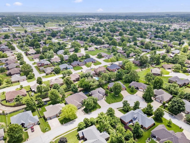 604 N Cascades Dr, Nixa, MO 65714 - aerial view of residential area