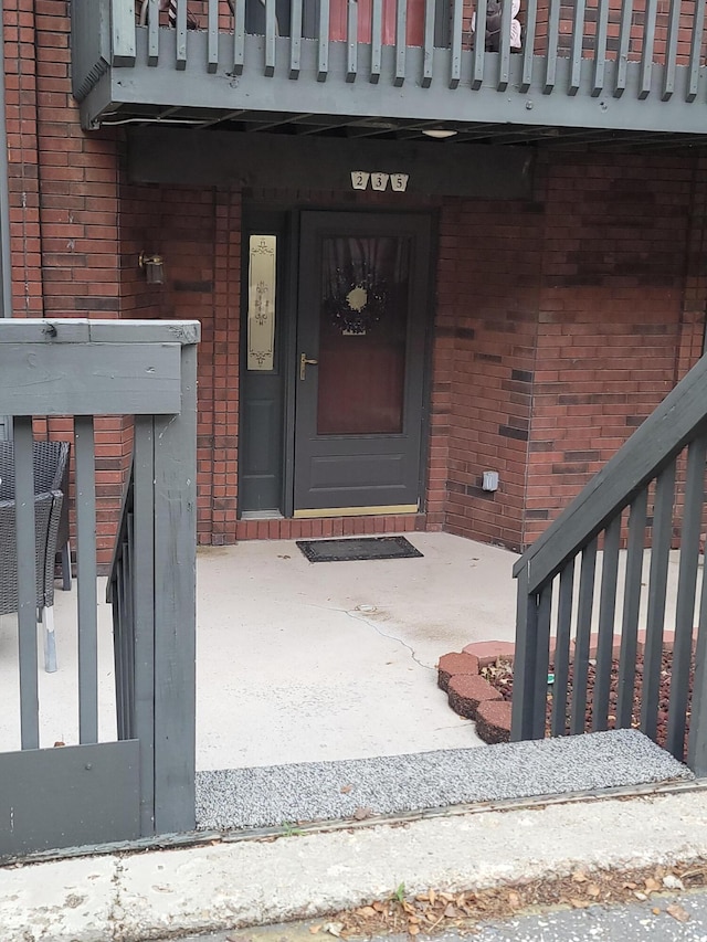 150 Sunken Forest Dr Unit 235, Forsyth, MO 65653 - property entrance featuring brick siding