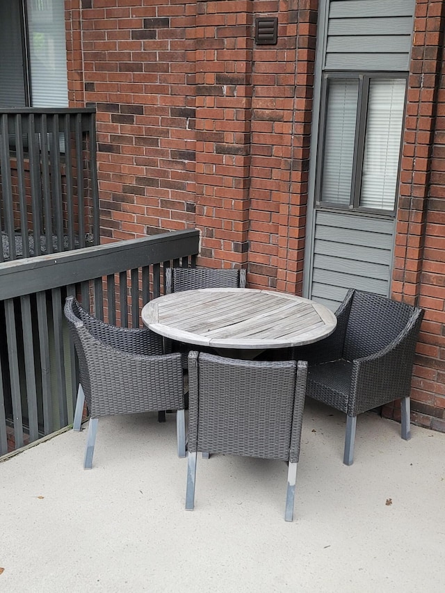 150 Sunken Forest Dr Unit 235, Forsyth, MO 65653 - balcony with outdoor dining space
