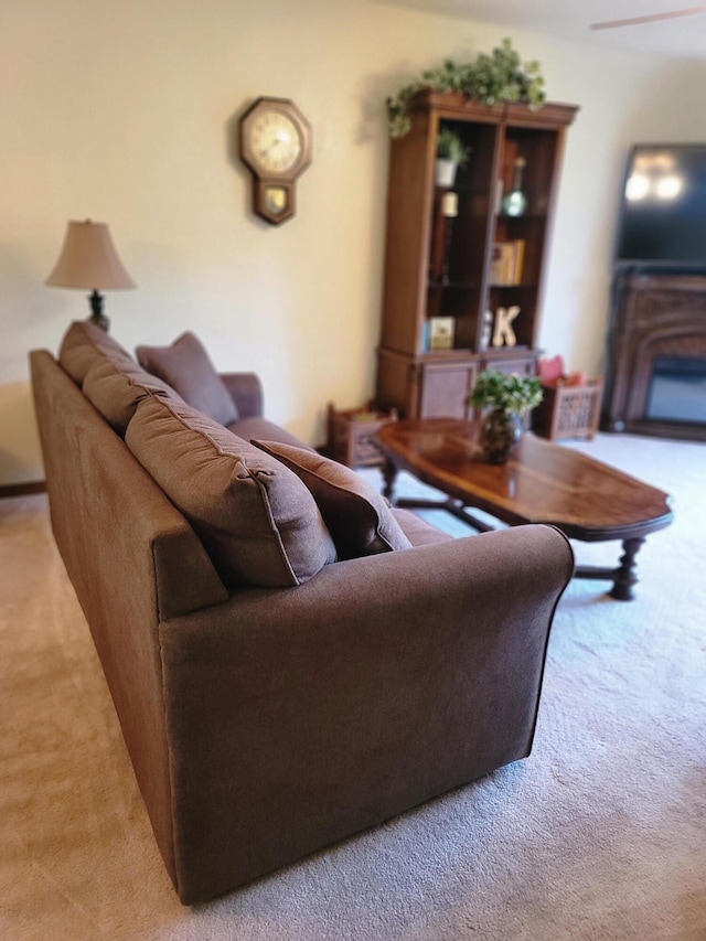 150 Sunken Forest Dr Unit 235, Forsyth, MO 65653 - view of carpeted living room