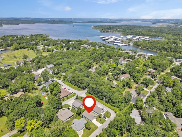 131 Lake Beach Ln, Hollister, MO 65672 - aerial view of a large body of water