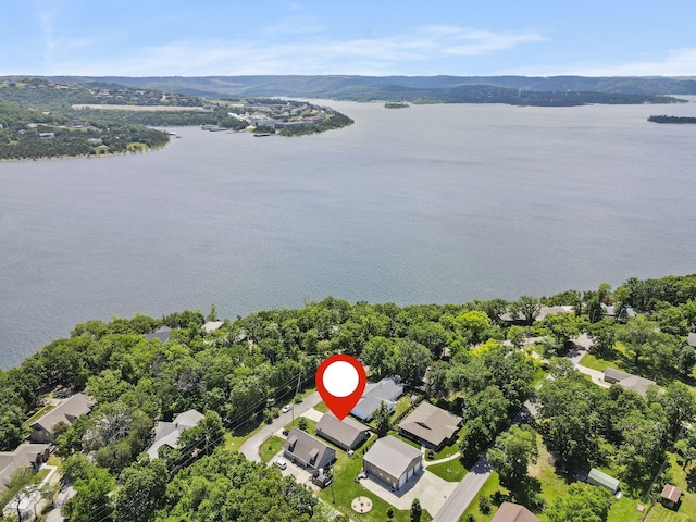 131 Lake Beach Ln, Hollister, MO 65672 - aerial view of a large body of water