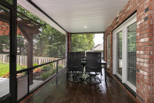 2539 S Forrest Heights Ave, Springfield, MO 65809 - deck featuring outdoor dining area