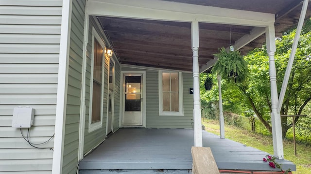 222 Poplar St, Thayer, MO 65791 - view of deck