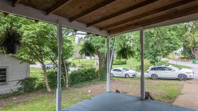 222 Poplar St, Thayer, MO 65791 - view of deck