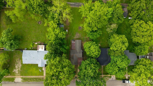 222 Poplar St, Thayer, MO 65791 - bird's eye view