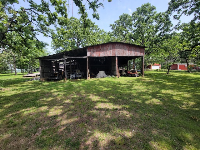 8385 Sate Highway 5, Gainesville, MO 65655 - view of pole building featuring a yard