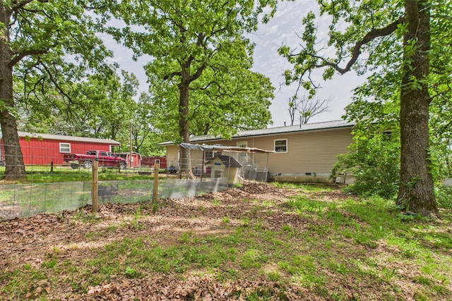 8385 Sate Highway 5, Gainesville, MO 65655 - view of yard with an outbuilding and exterior structure