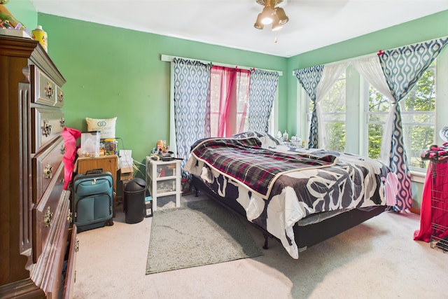 8385 Sate Highway 5, Gainesville, MO 65655 - bedroom with carpet and a ceiling fan