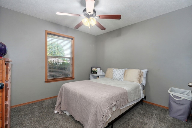 1141 N Hilton Ave, Springfield, MO 65803 - carpeted bedroom featuring baseboards and a ceiling fan