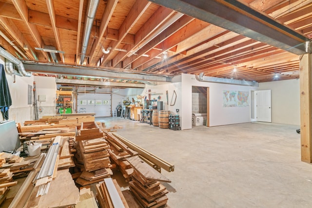 8205 Quail Ridge Ct, Nixa, MO 65714 - view of unfinished basement