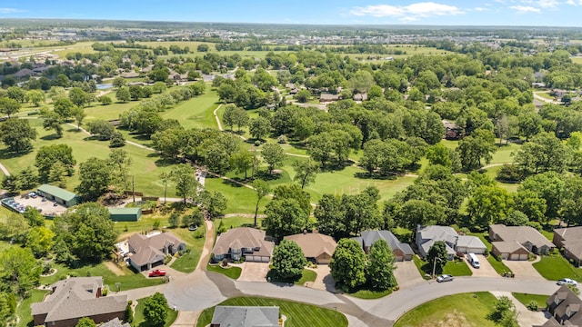 8205 Quail Ridge Ct, Nixa, MO 65714 - aerial perspective of suburban area