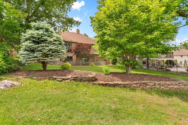 8205 Quail Ridge Ct, Nixa, MO 65714 - view of yard