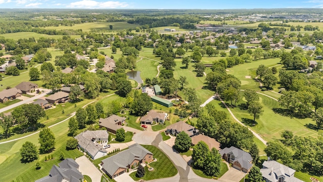8205 Quail Ridge Ct, Nixa, MO 65714 - aerial view of residential area with a local golf course