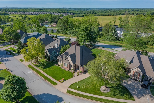853 E Grafton Dr, Nixa, MO 65714 - aerial perspective of suburban area